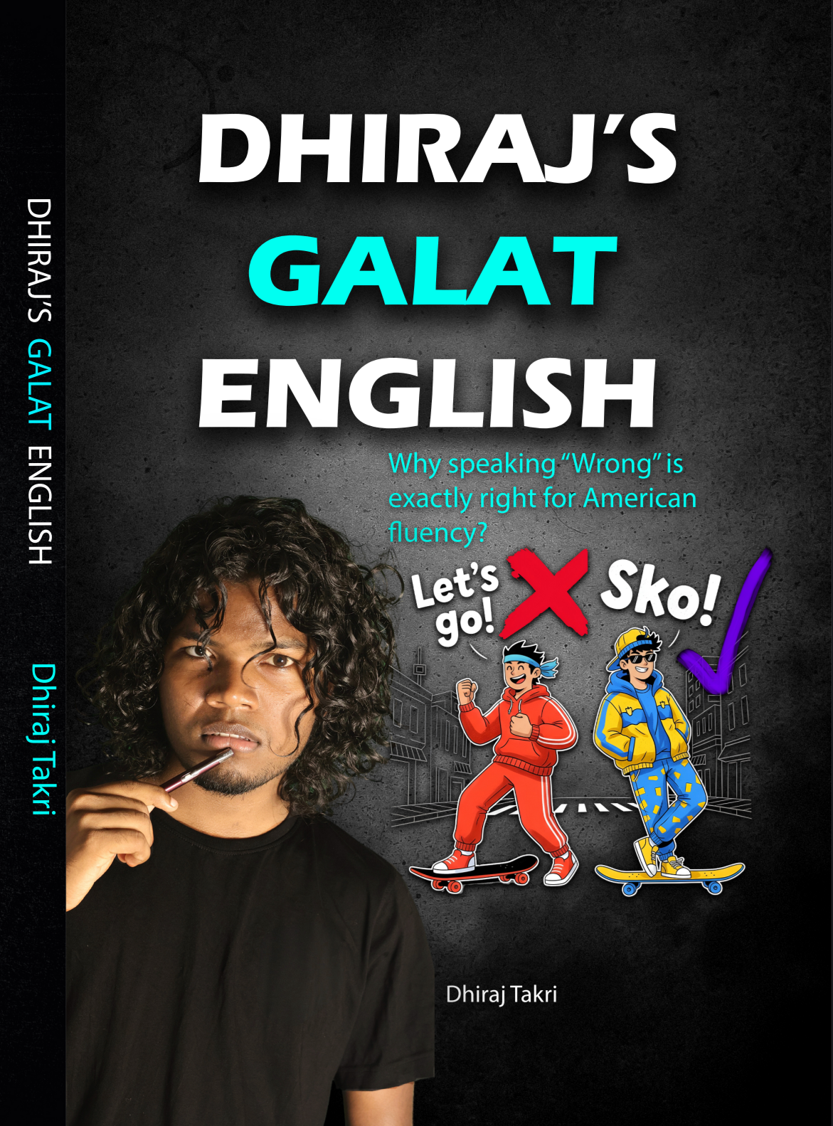 Dhiraj's Galat English Cover